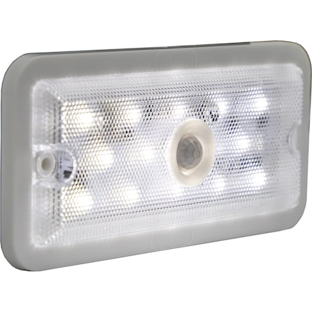 Buyers Products 5.8 Inch Rectangular LED Interior Dome Light with Motion Sensor 5626338